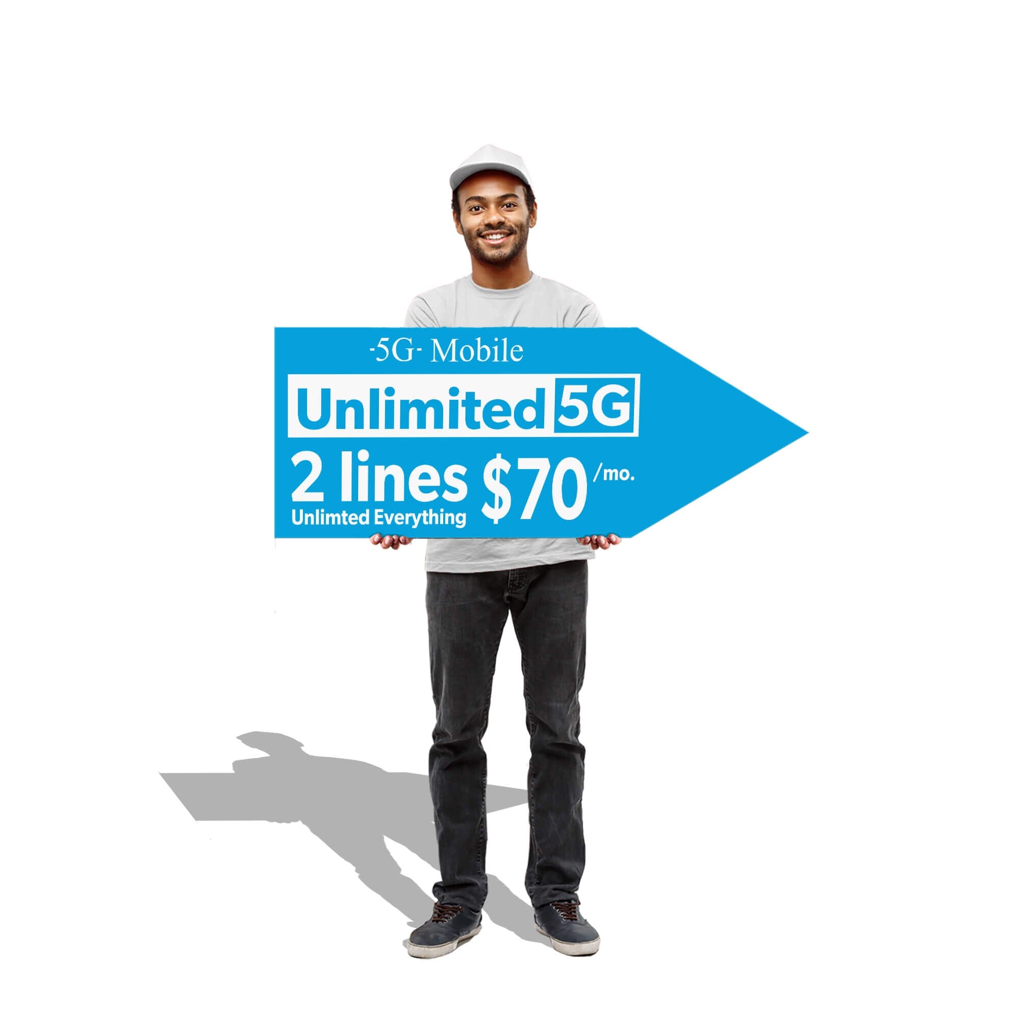 Spinning Promotion Signs