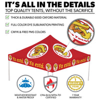 Custom Canopy Tent Everyday Gold Package 