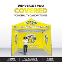Custom Canopy Tent Everyday Platinum Package 