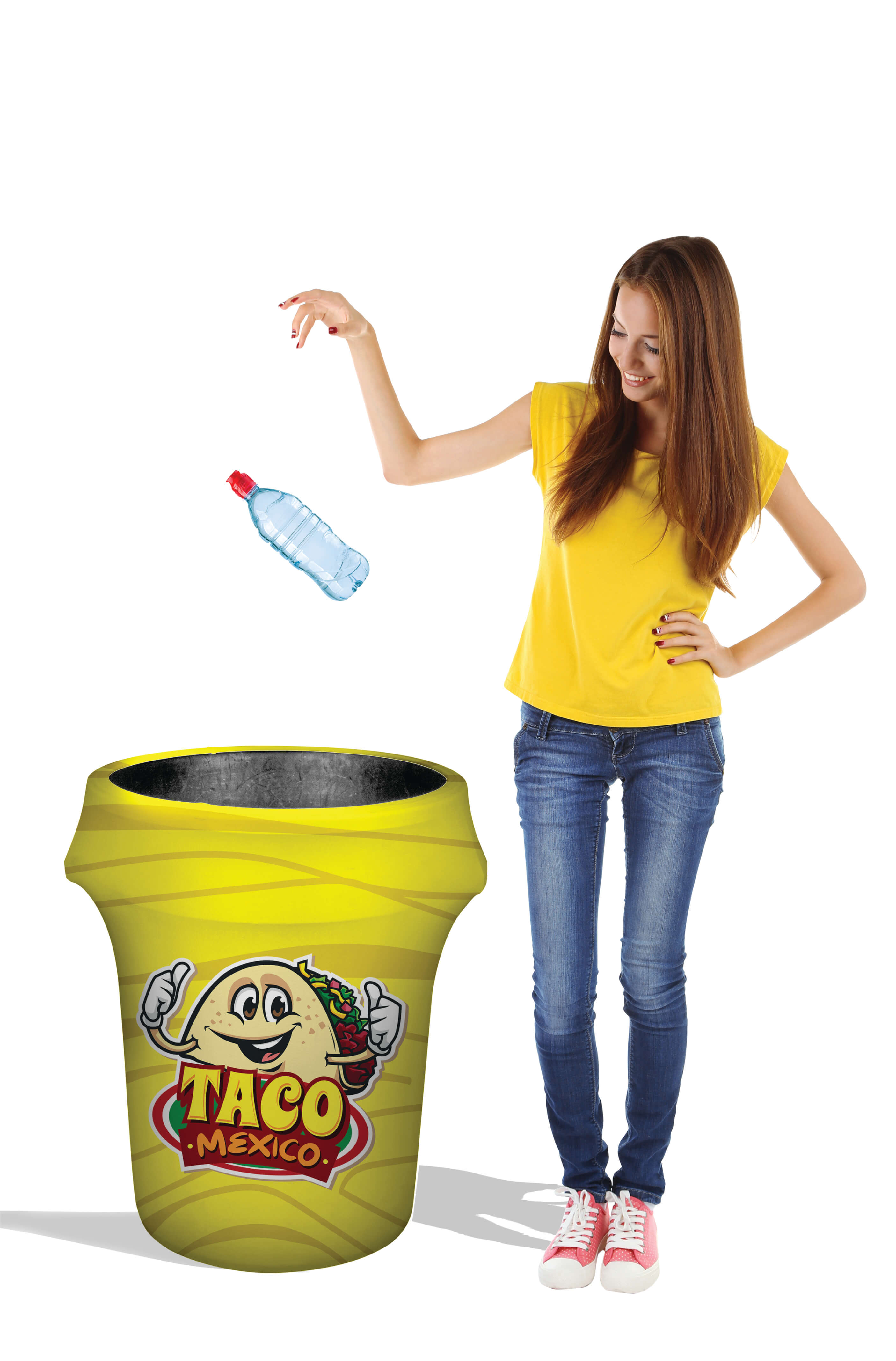 Custom Event Garbage Can Custom Trash Can Covers & Garbage Bin Covers | LookOurWay