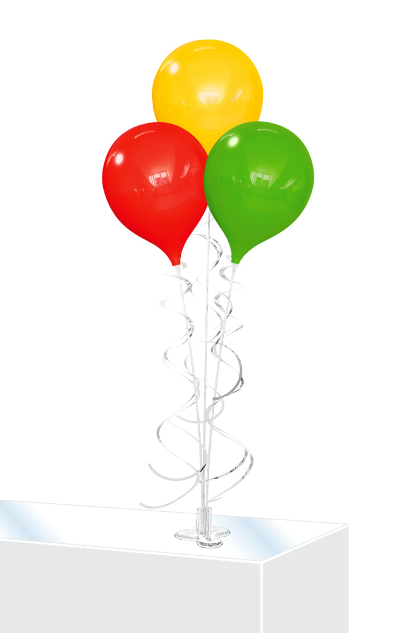PermaShine Indoor Balloon Table Top 3-Balloon Bouquet Kit