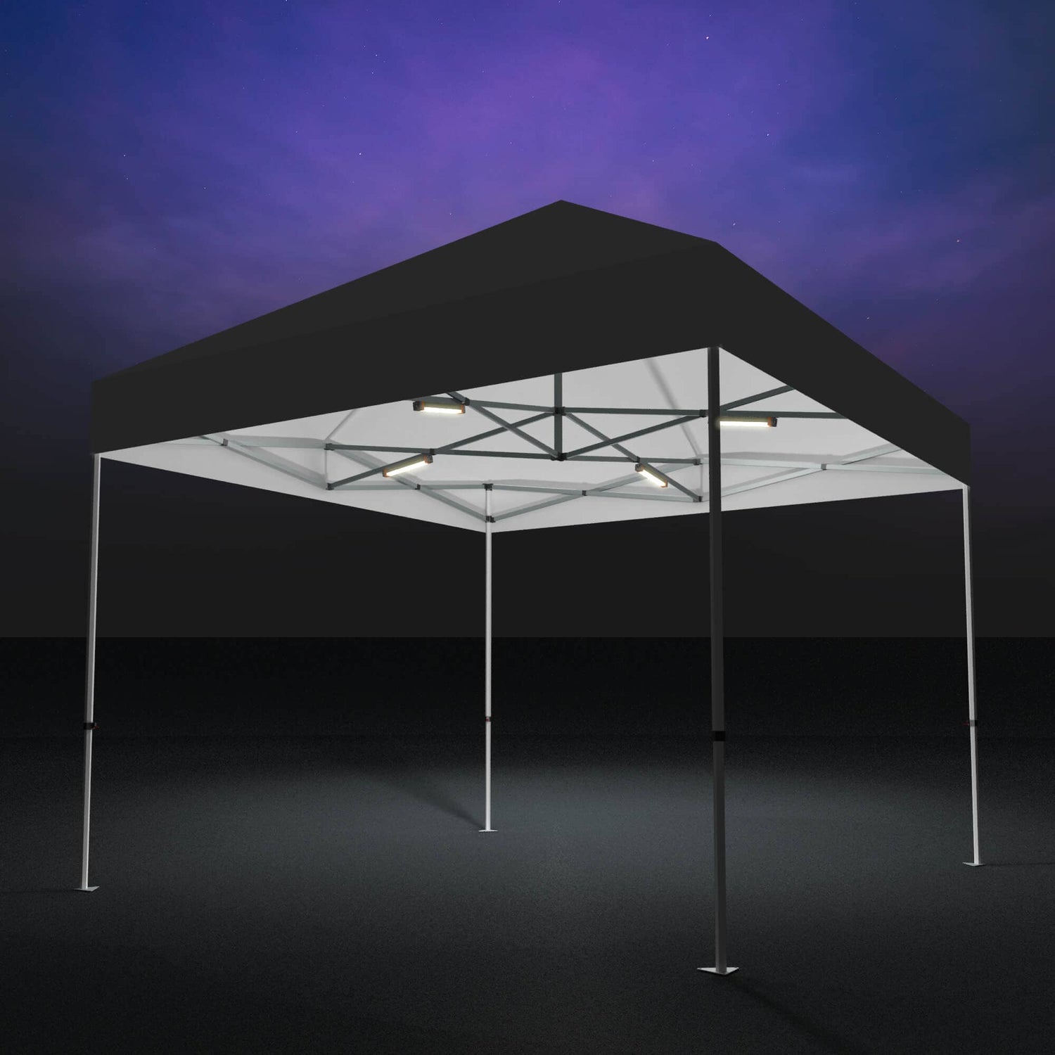 Weatherproof LED Canopy Lights: Tent Lighting - Battery Powered