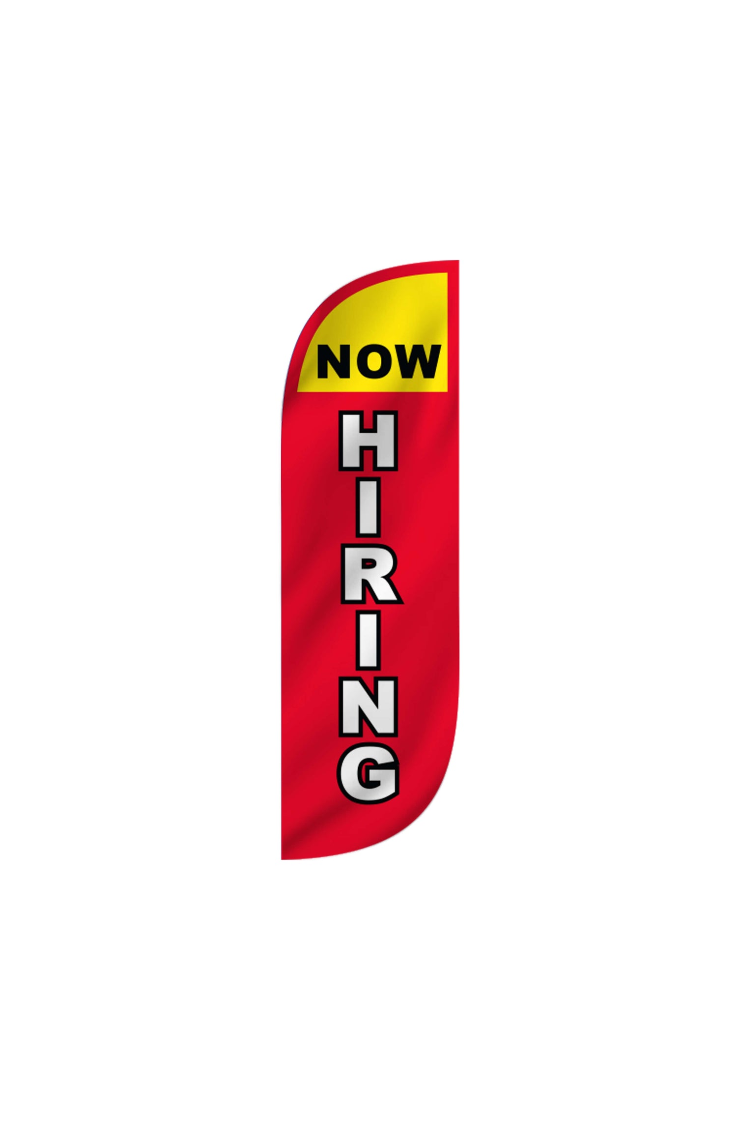 Now Hiring Feather Flag 10M5000136