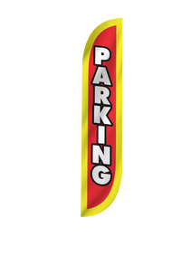 Parking Feather Flag 