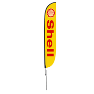 Shell Gasoline Feather Flag 