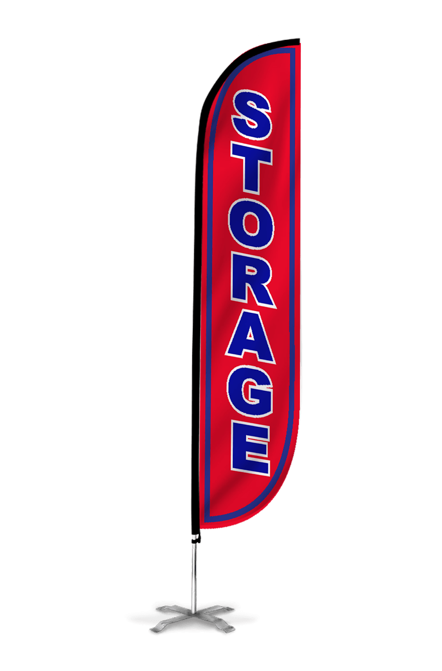 Storing Flags Storage Feather Flag Red – LookOurWay