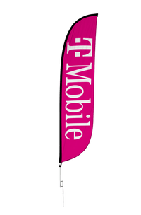 T-Mobile Feather Flag 