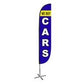 We Buy Cars Feather Flag 