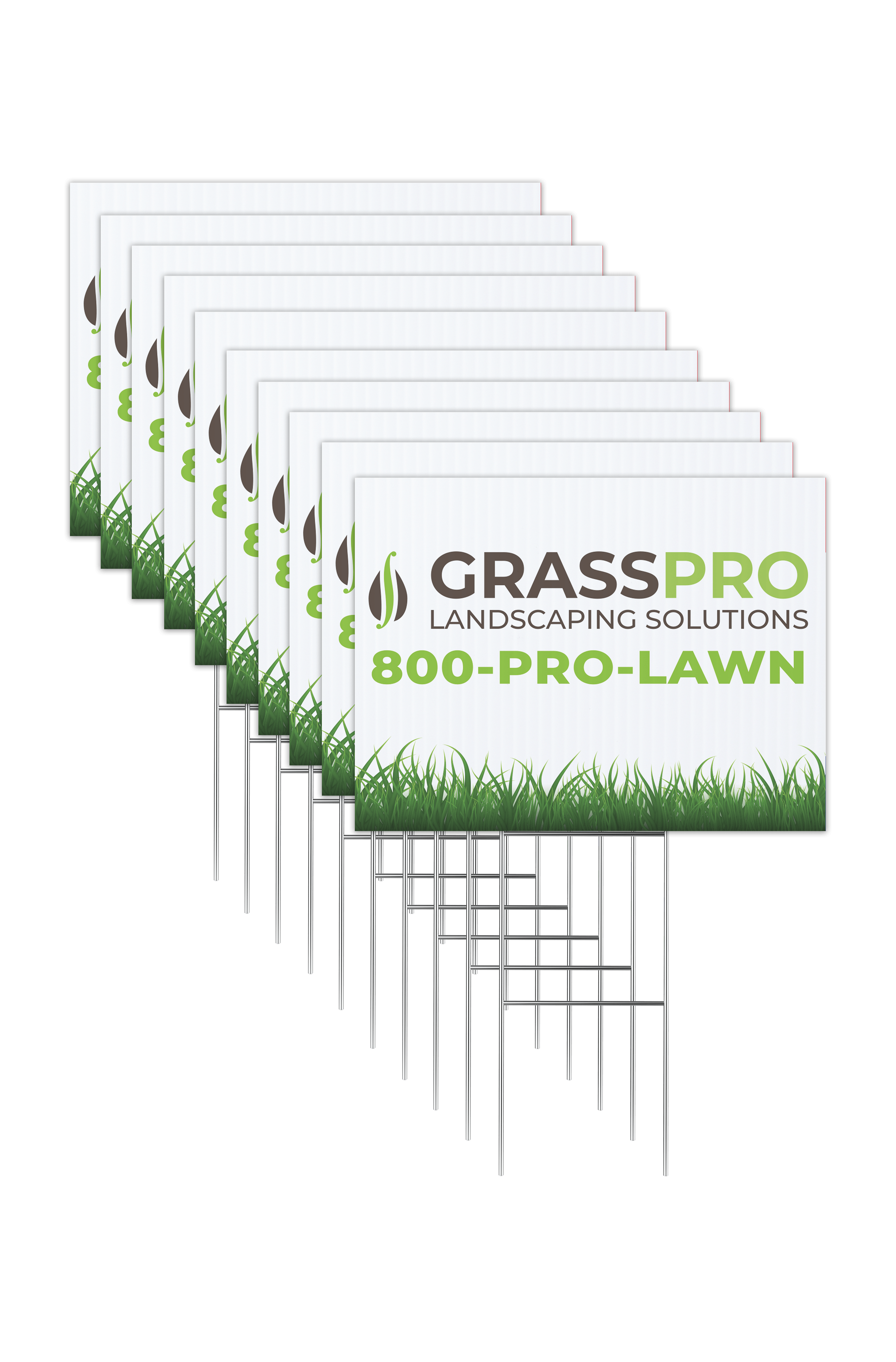 Custom Yard Sign - 10 Pack 