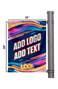 Custom Light Pole Banner 10M0007010